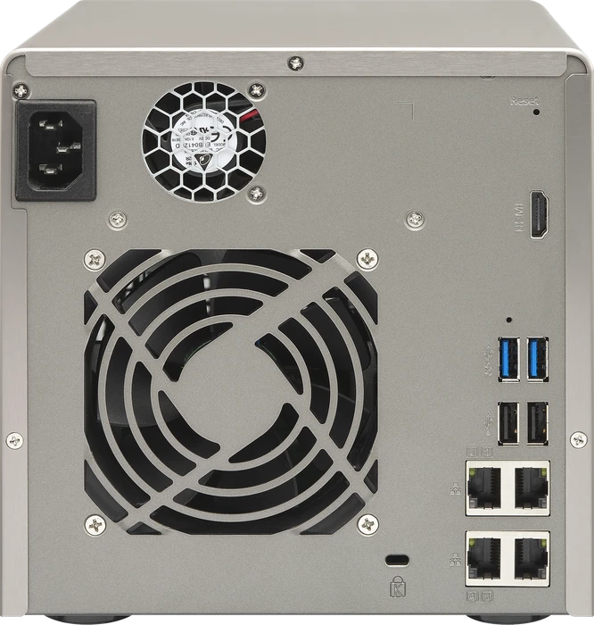 QNAP Turbo Station TS-453 Pro, 2GB RAM, 4x RJ-45 1000Base-T, 3x USB-A 3.0