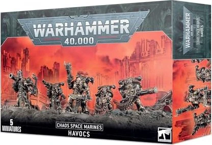 Games Workshop Warhammer 40.000 - Chaos Space Marines - Havocs