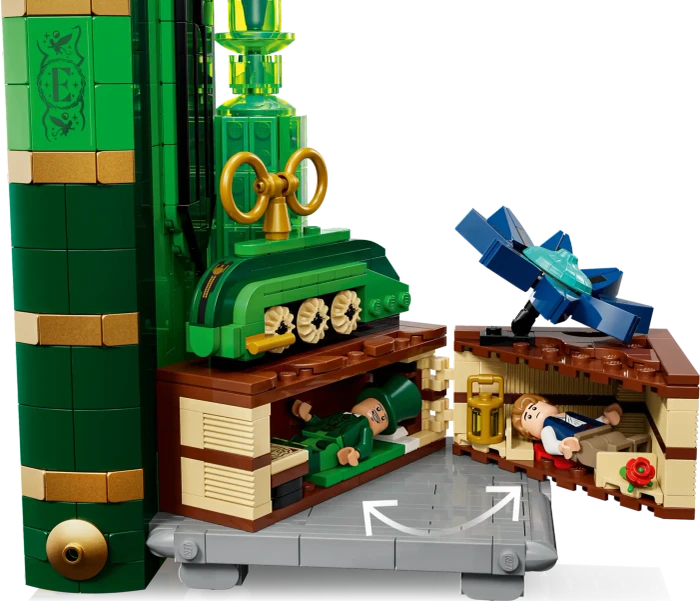 LEGO Wicked - Glinda und Elphaba Bücherstützen