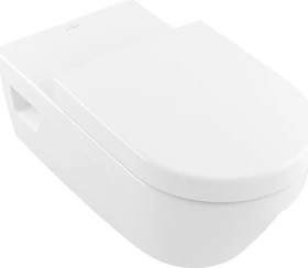 Villeroy & Boch Vicare Tiefspül-WC spülrandlos, 37 x 70 cm, für WC-Sitz