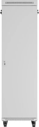 Lanberg 19" Rackschrank 42HE, LCD, freistehend, Flat Pack, V2, Glastür, IP20, RAL 7035, 600mm tief