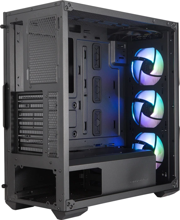Cooler Master MasterBox TD500 Mesh ARGB, schwarz, ohne RGB-Controller, Glasfenster