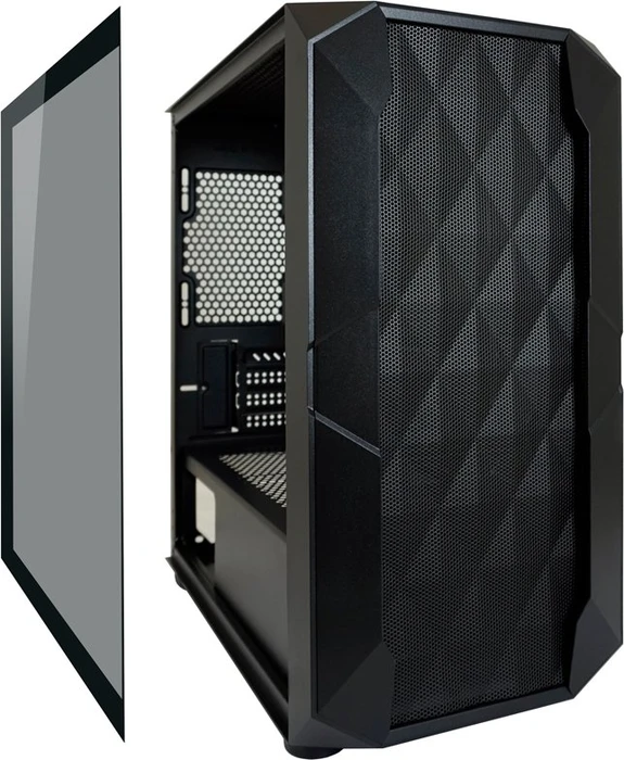 LC-Power Gaming 712MB Polynom_X, Glasfenster
