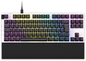 NZXT Function Tenkeyless, matt, LEDs RGB, hot-swap, weiß, Gateron RED, USB, UK