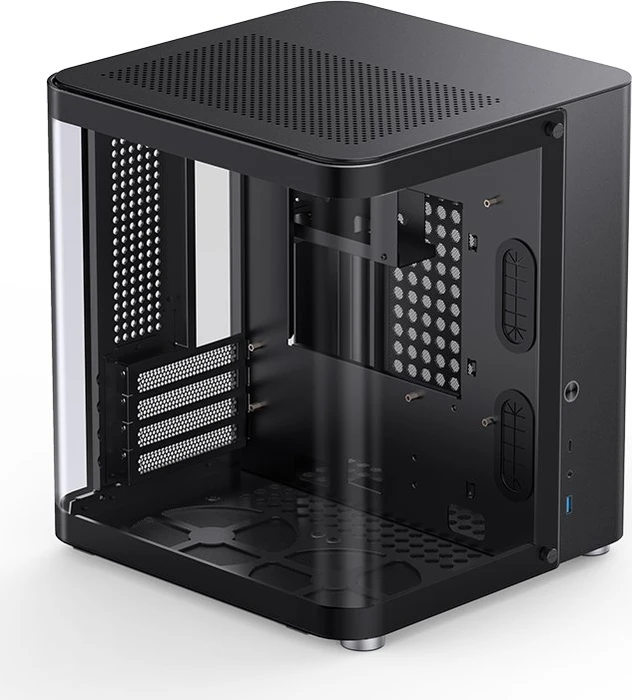 Jonsbo TK-1 2.0 Black, Glasfenster