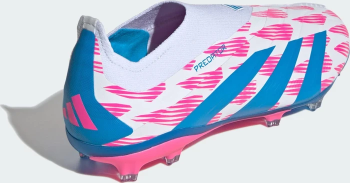 adidas Predator Elite Laceless AG cloud white/solar blue/solar pink (Junior)