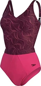 Speedo Evie Tankini-Set red/purple deep plum/cherry (Damen)