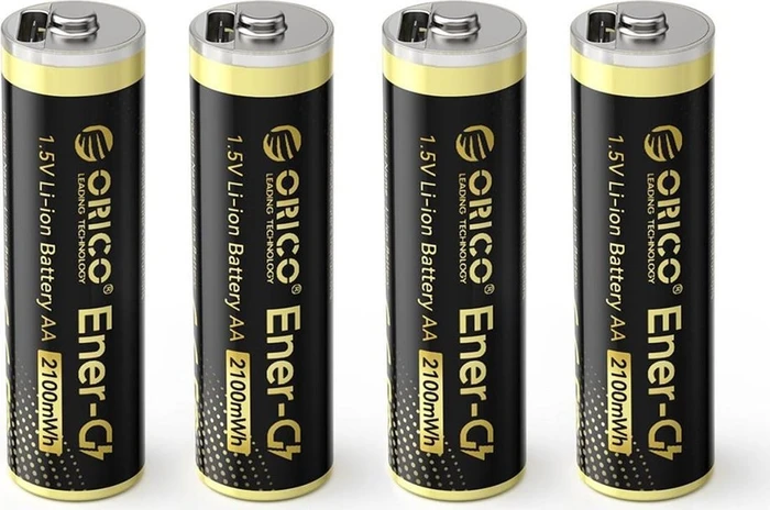 Orico EG5C Mignon AA Li-Ion 1400mAh, 4er-Pack
