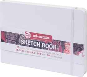 Royal Talens Skizzenbuch weiß, 148x210mm, glatt, 80 Blatt