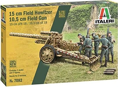 Italeri 15cm Field Howitzer/10.5cm Field Gun