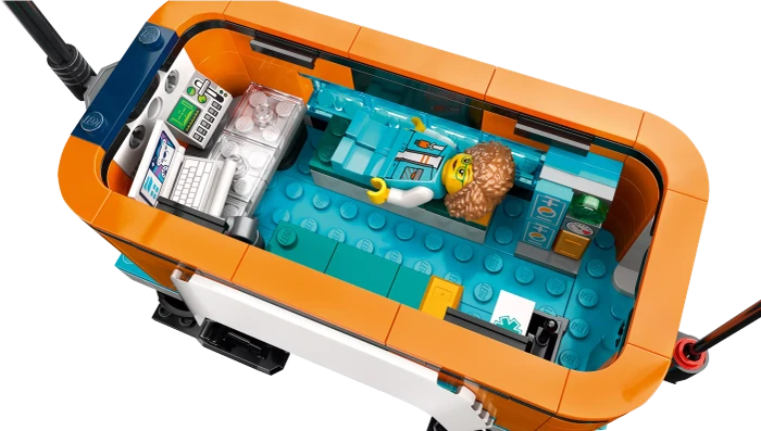 LEGO City - Arktis-Schneepflug mit mobilem Labor