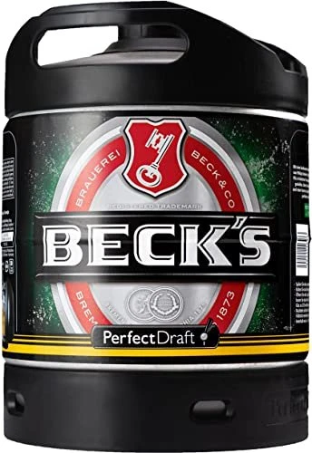 PerfectDraft Bierfass Beck's Pils 6l
