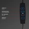 Briloner CCT Monitorleuchte, LED-Lampe für Monitore, dimmbar, silber, USB Vorschaubild
