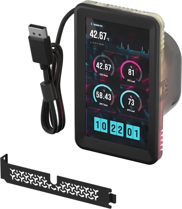 Corsair iCUE LINK 5" LCD Screen Module, schwarz