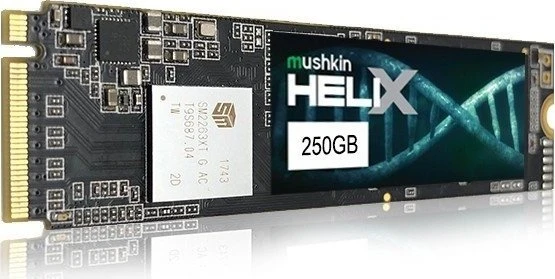 Mushkin Helix-L 256GB, M.2 2280 / M-Key / PCIe 3.0 x4