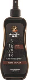Australian Gold Dark Tanning Accelerator Spray Gel mit Bronzer,    237ml