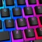 HP HyperX Pudding Keycaps, Kunststoff (PBT) Double-Shot, schwarz, 104 Tasten, ANSI-US Vorschaubild