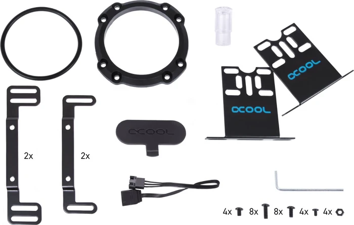 Alphacool Core 100 Aurora D5/VPP Acetal/Acryl