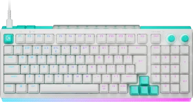 Logitech G512 X 98 TMR, weiß, Dual-Swap analog/mechanisch, taktil, USB, FR