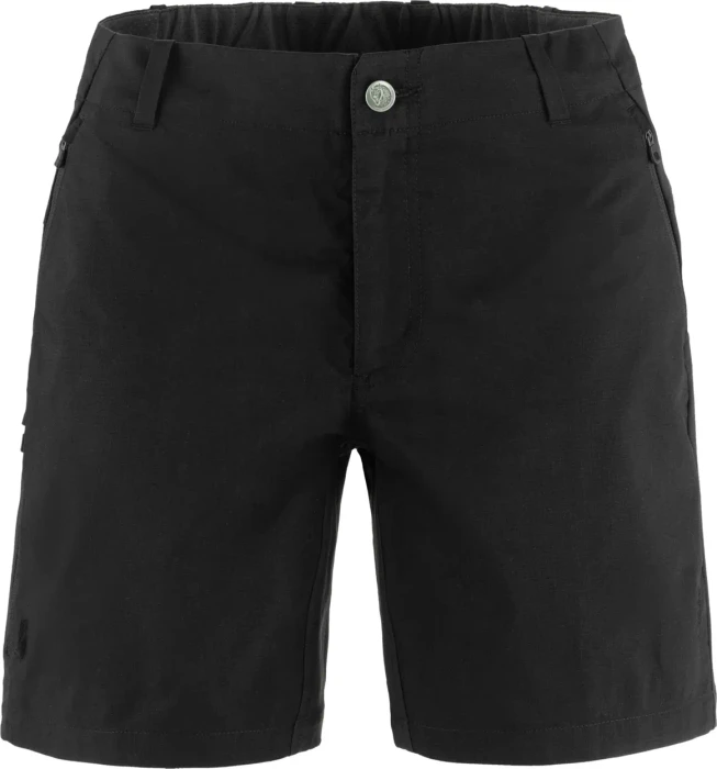 Fjällräven Hoja Hybrid Fahrradhose kurz schwarz (Damen)