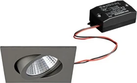 Brumberg SEVEN-S LED Einbauleuchte 3000K eckig titan matt