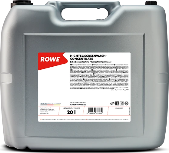 Rowe Hightec Screenwash Concentrate