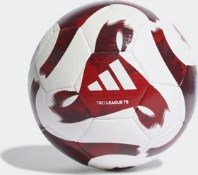 adidas Tiro League Thermally Bonded Fußball white/team colleg burgundy/team collegiate red