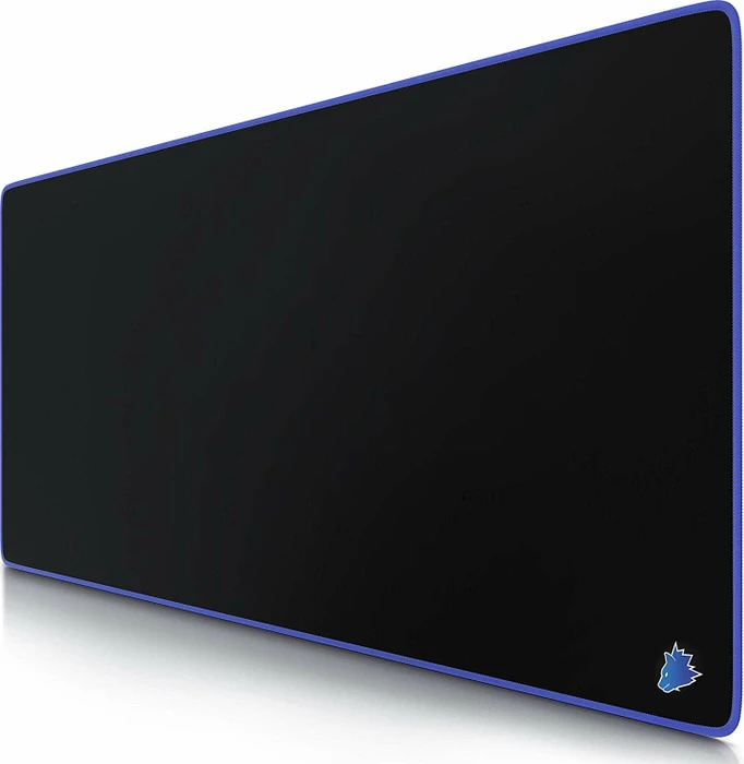 Titanwolf Symbol Blue XXL Speed Gaming-Mauspad, schwarz/blau