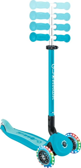 Globber Go Up Active Lights 360° Kickboard aqua