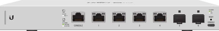 Ubiquiti UniFiSwitch 6 XG Desktop 10G Managed Switch, 4x RJ-45, 2x SFP+, PoE++