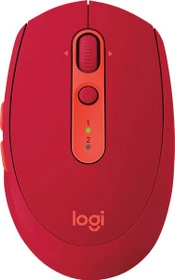 Logitech M590 Multi-Device Silent, rot, USB/Bluetooth