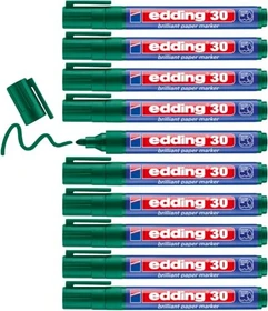 edding 30 Pigmentmarker grün, 10er-Pack