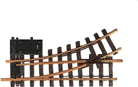 LGB - Spur G Gleis - Elektrische Weiche links Radius R1 30°
