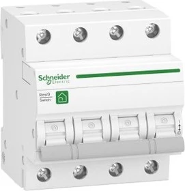 Schneider Electric Lasttrennschalter Resi9, 3P+N, 63A, 415V AC