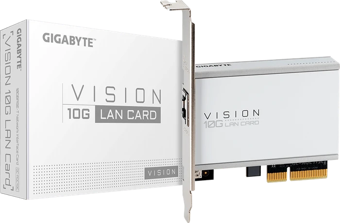 GIGABYTE VISION 10G LAN Card LAN-Adapter, RJ-45, PCIe 3.0 x4