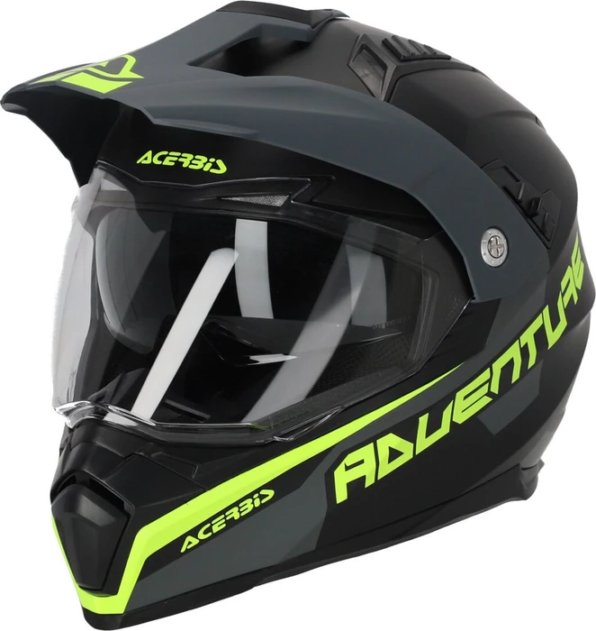 Acerbis Flip FS-606 matt schwarz/grau/gelb