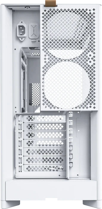 Montech HS02 White, Glasfenster