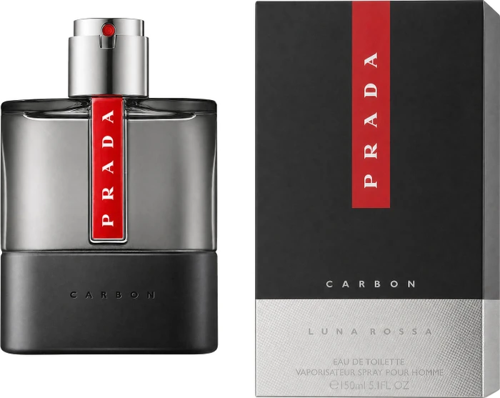 Prada Luna Rossa Carbon Eau de Toilette nachfüllbar, 150ml