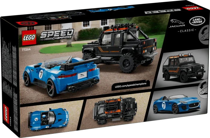 LEGO Speed Champions - Jaguar Project 7 & Land Rover Defender