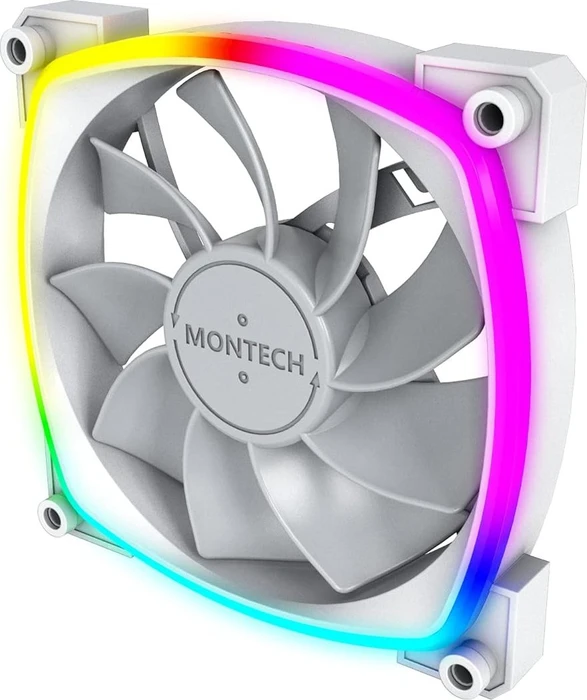 Montech RX120 PWM ARGB weiß, 120mm