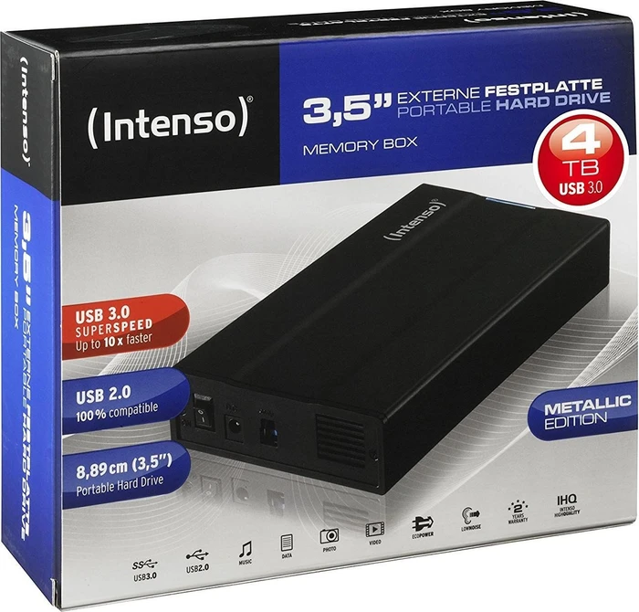 Intenso Memory Box, 4TB, USB-B 3.0