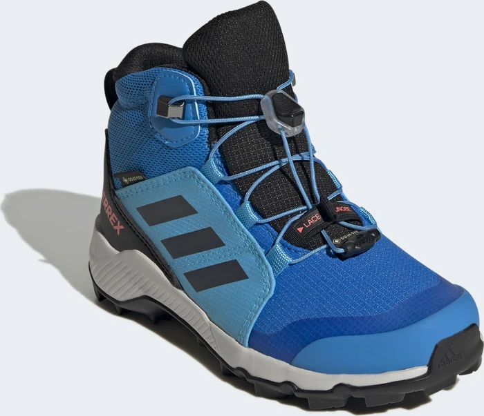 adidas Terrex Mid GTX blue rush/grey six/turbo (Junior)