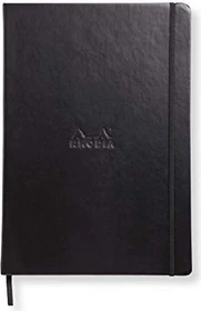 Rhodia Boutique Webnotebook, A4, liniert, Hardcover, schwarz, 96 Blatt