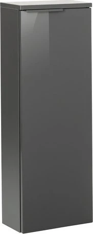 Fackelmann Luna Midischrank slim Aufbaumaß (BxHxT) 302x826x170mm anthrazit