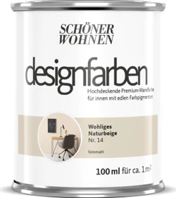 Schöner Wohnen Designfarben innen wohliges naturbeige, 100ml