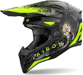 Airoh Wraaap Demon matt schwarz/grau/gelb