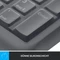 Logitech Protective Cover für Logitech K270, Logitech MK270 Desktop, Layouts: ISO-DE, Tastaturabdeckung, transparent Vorschaubild