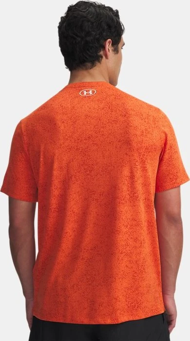 Under Armour Tech Funktionsshirt kurzarm orange base/white (Herren)