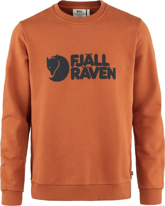 Fjällräven Logo Sweatshirt terracotta brown (Herren)