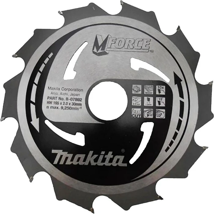 Makita M-Force Kreissägeblatt 10Z, 165x2x30mm, 1 Stück
